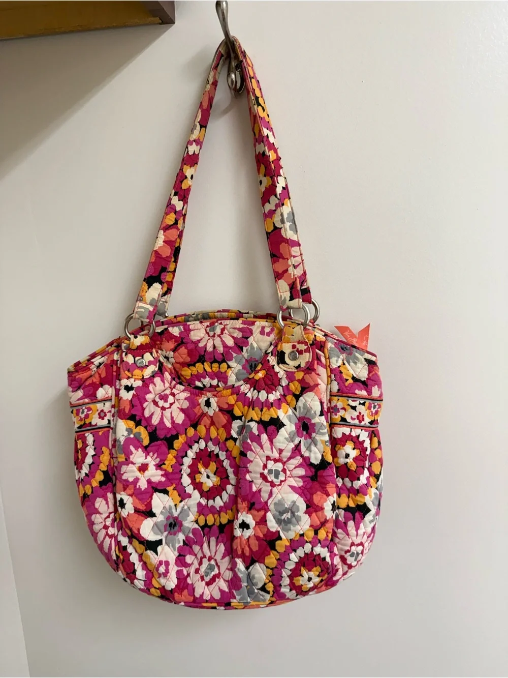 Vera Bradley Lola Glenna Satchel Bag & Matching Turnlock Wallet Bundle Set 2013